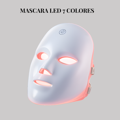 Máscara LED 7 Colores-Cuidado Facial